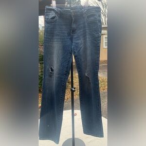 Kut from the Kloth Dark Blue Straight Leg Jeans